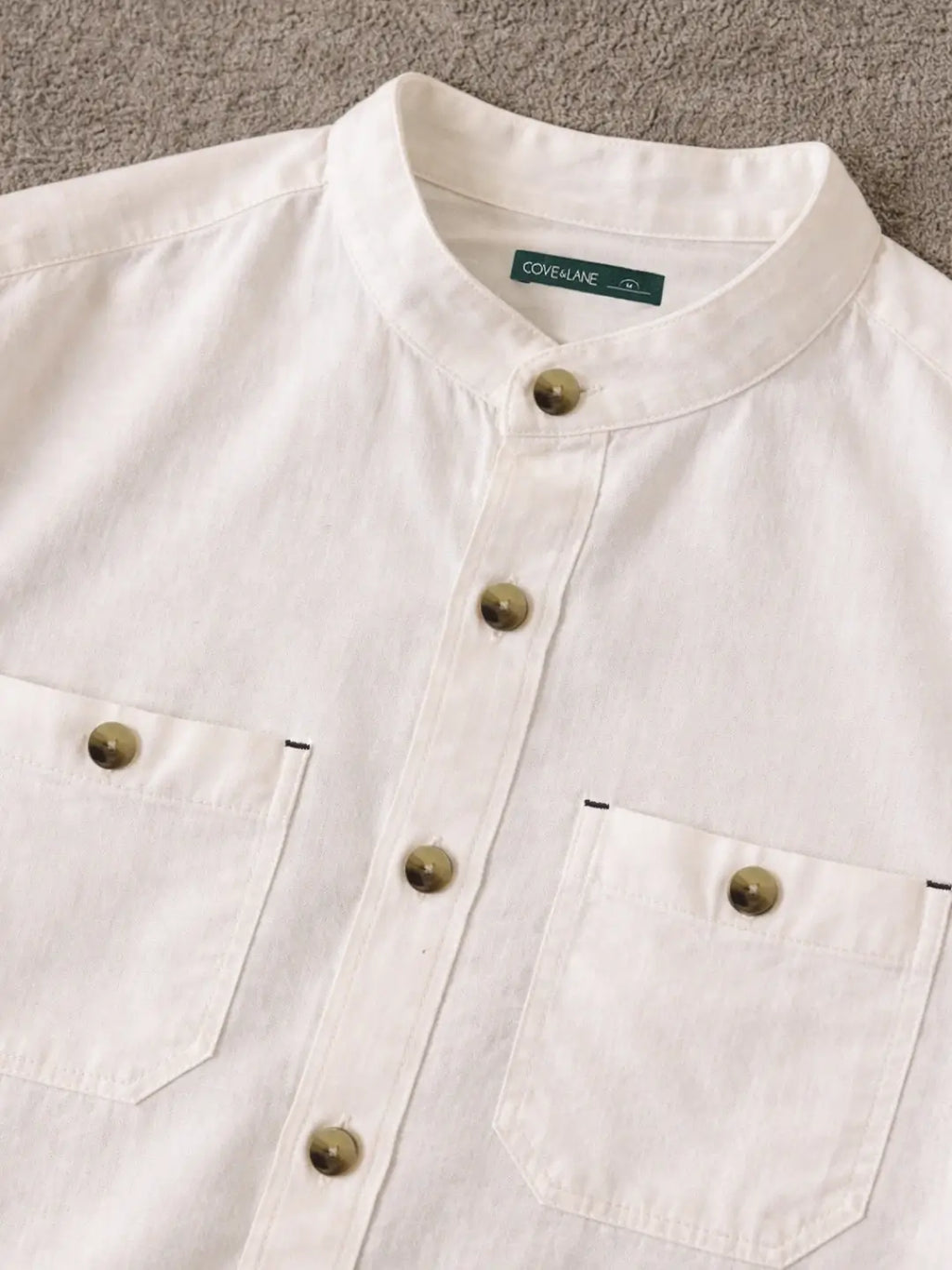 AirLinen™ Shirt Regular Fit - White