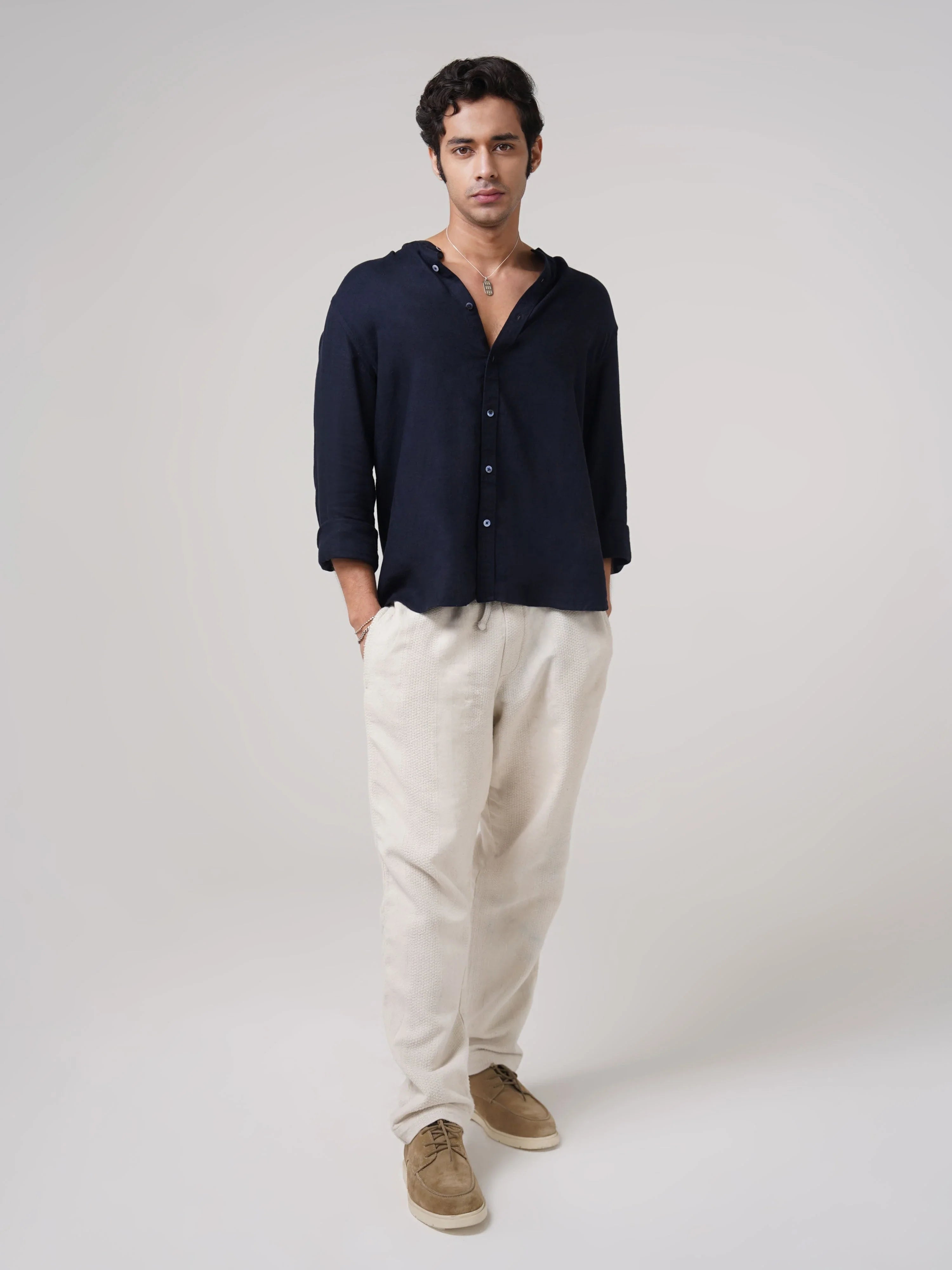 Mandarin AirLinen™ - Navy