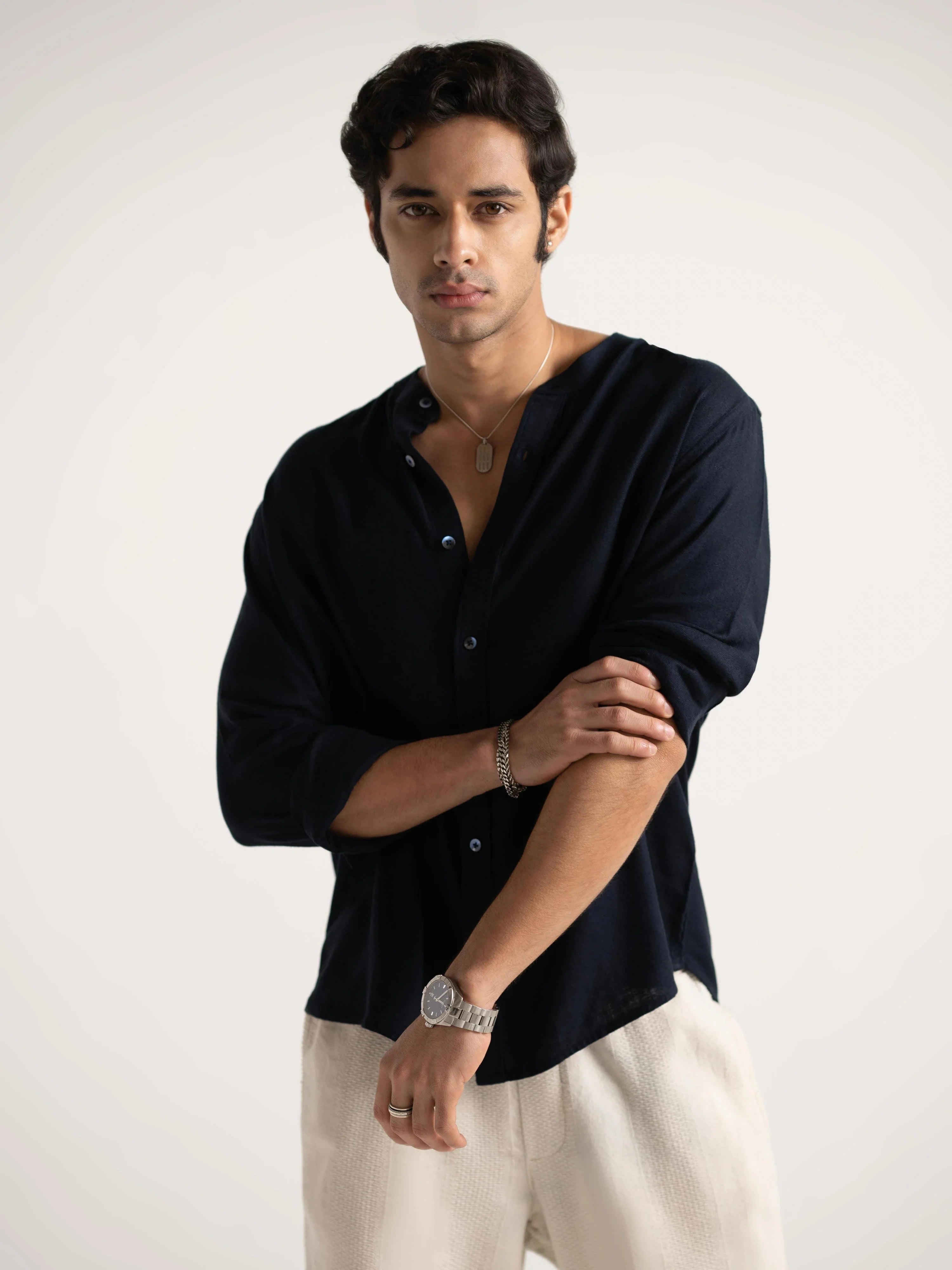 Mandarin AirLinen™ - Navy