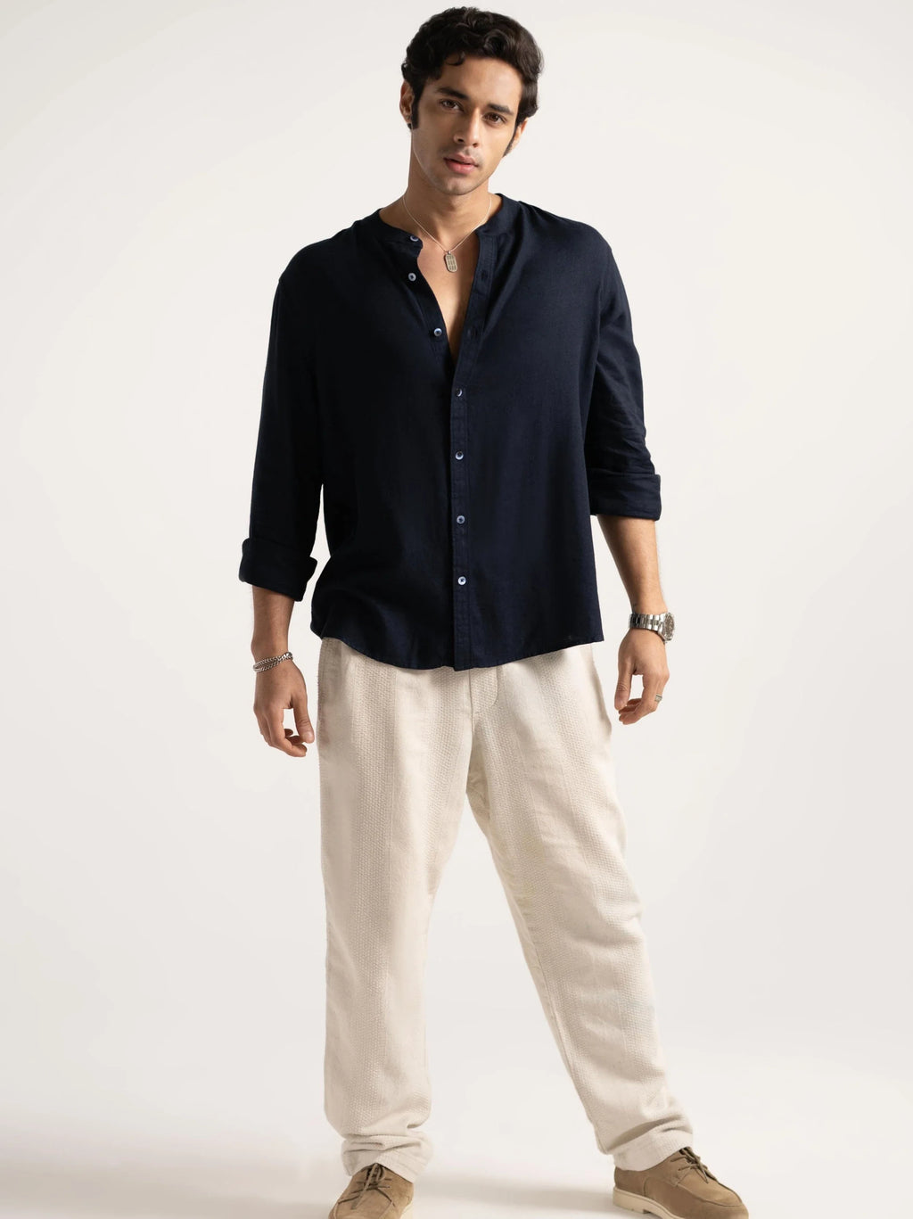 Mandarin AirLinen™ - Navy
