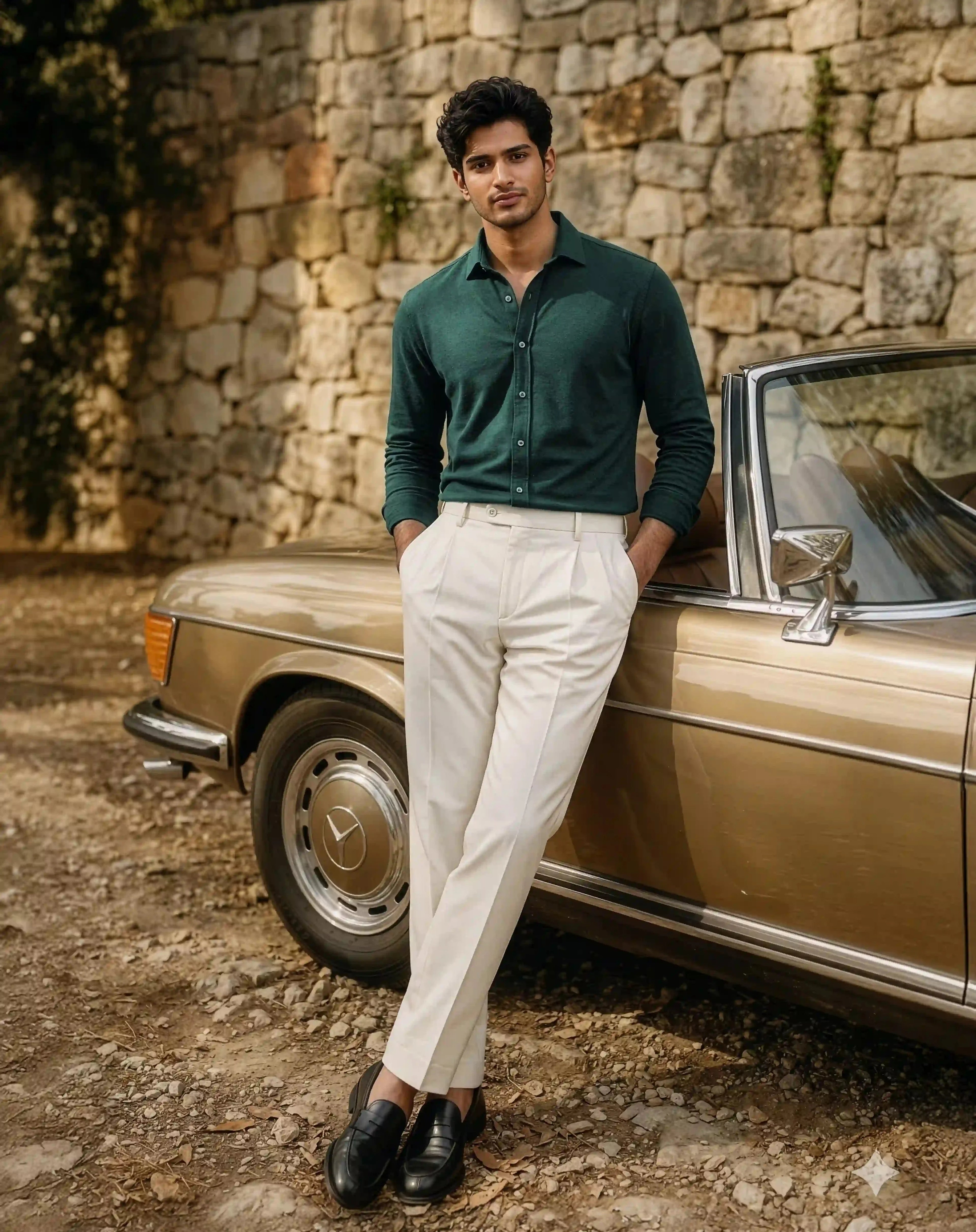 Roberto Knit Shirt - Green