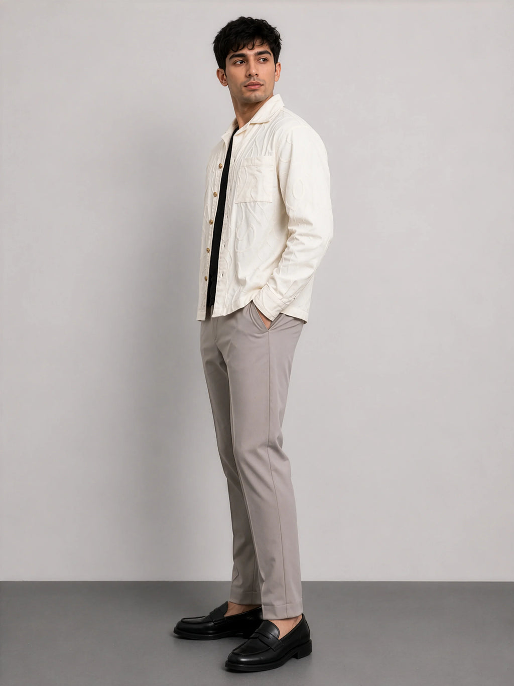 The Lennox Jacquard Shacket