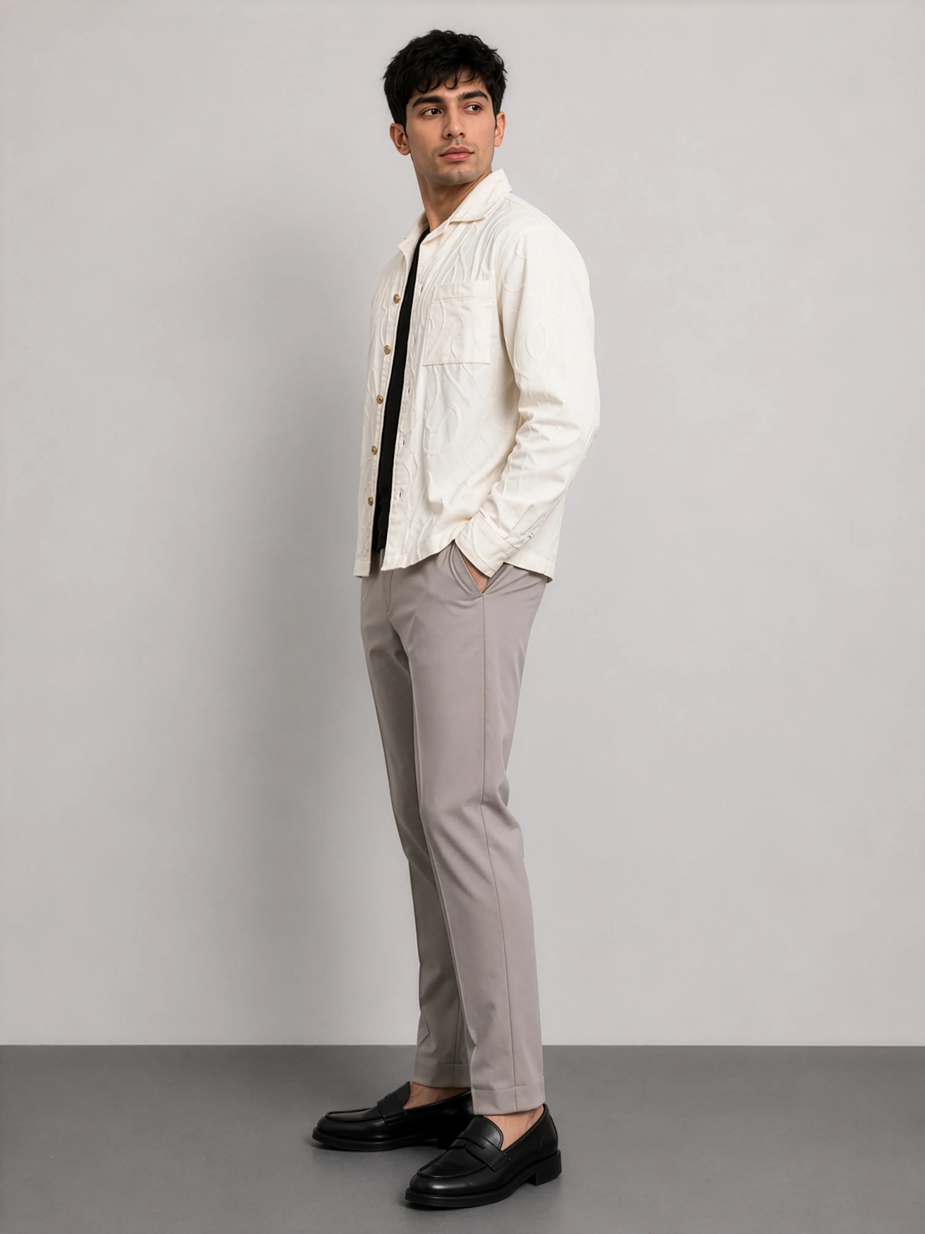 The Lennox Jacquard Shacket